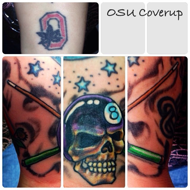 OSU/Pool Skull Coverup