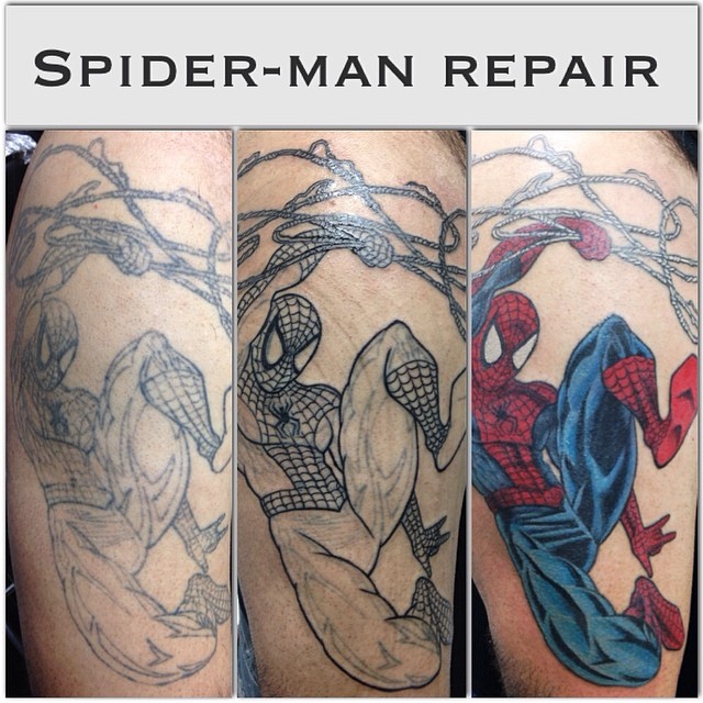 Spider-man repair