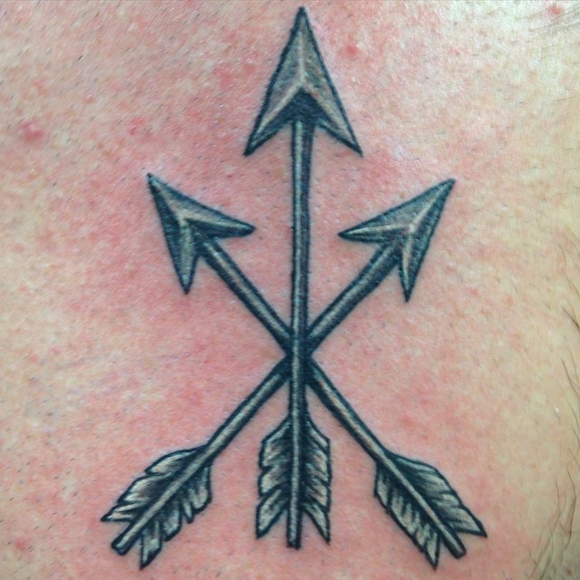 Three small arrows - Fishink Tattoo