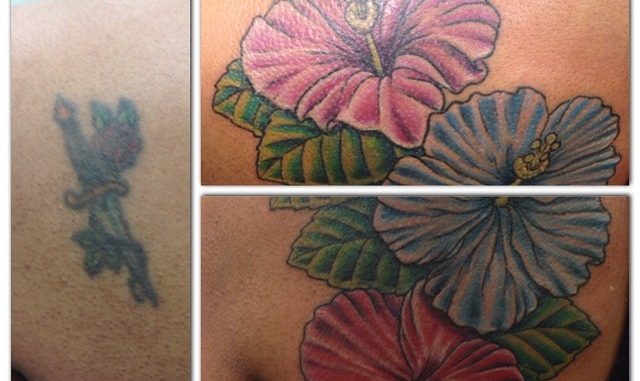 Hibiscus cover up