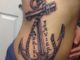 Anchor with kids names on ribs