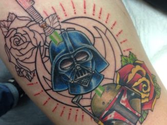 First session on NeoTrad Star Wars thigh piece